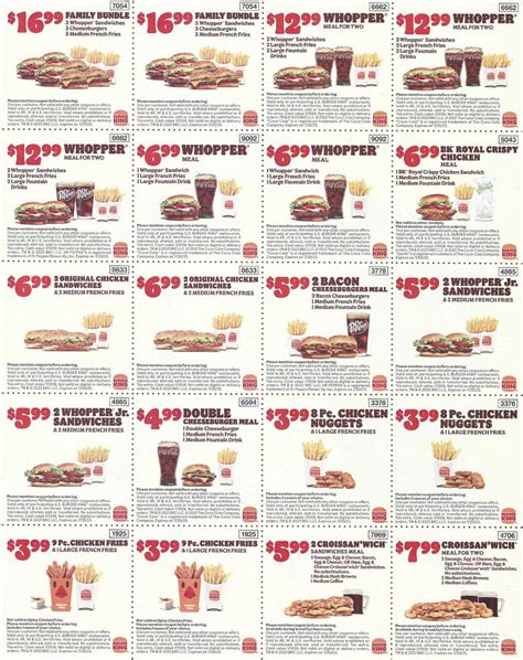 burger king coupons 2023 whopper